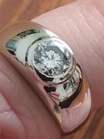 Solitaire Ring/0,75 Carat TW/VSI Weissgold mit Garantiekarte