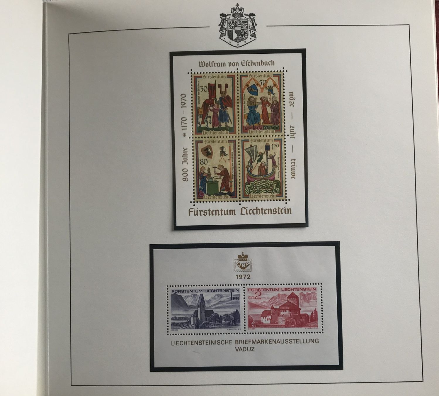 Tutti i francobolli: BRIEFMARKEN BUCH LICHTENSTEIN – Nuovo (secondo la descrizione) da Ostermundigen venduto da Kari1937 8