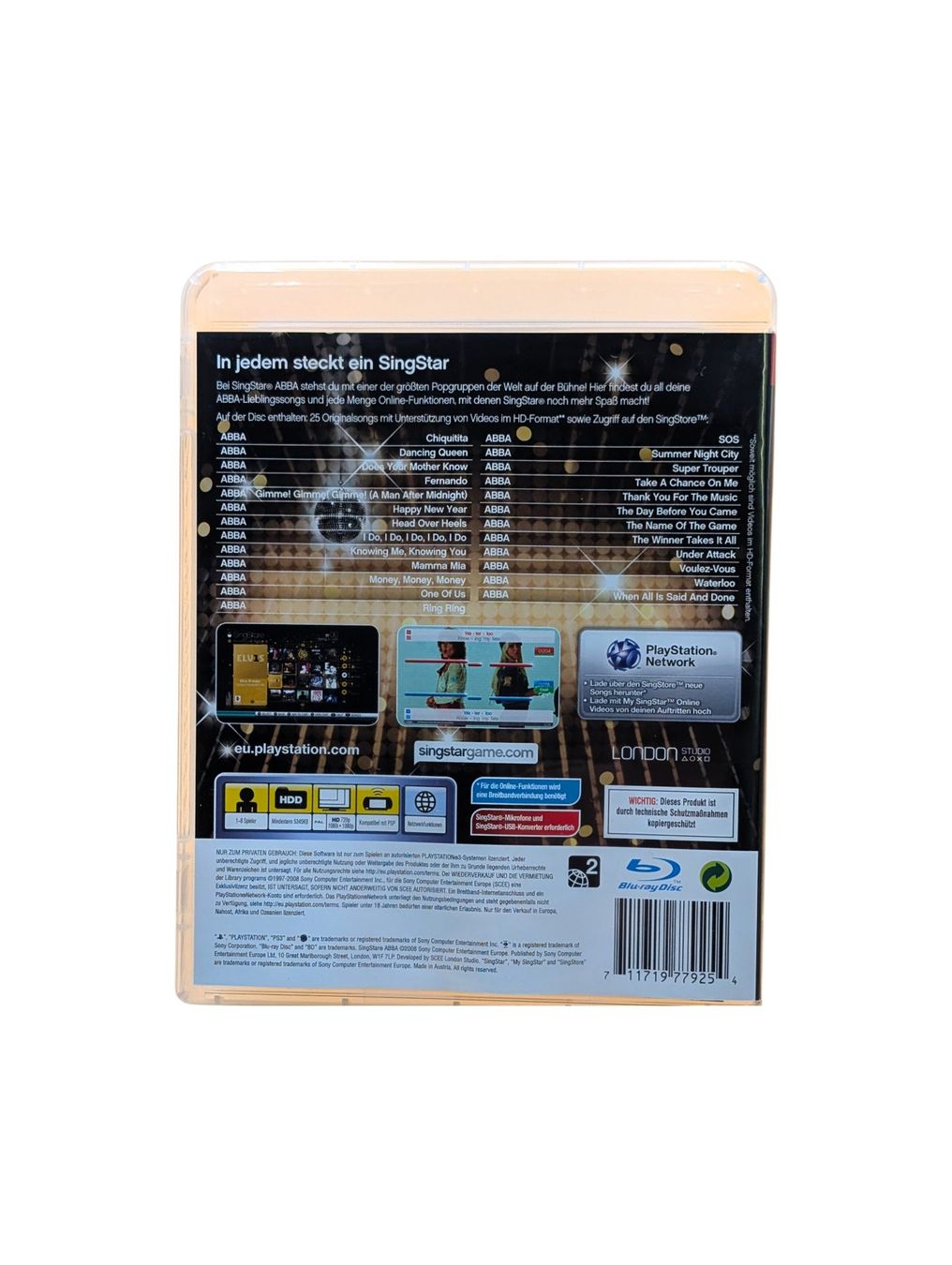 Sony Giochi: SingStar ABBA PlayStation 3 (PS3) – Usato da Domat/Ems venduto da IsseldorsShop 1