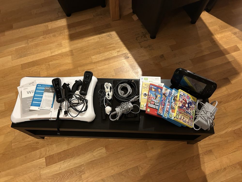 Nintendo Wii U Konsole mit 5 Spielen, Motion+ Controllern | Kaufen auf ...