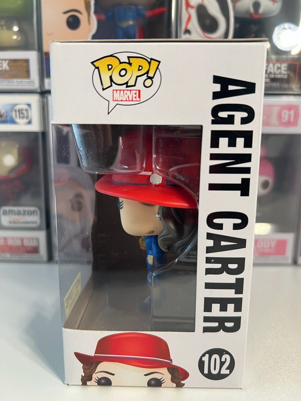 Funko Statuette: Funko POP! Marvel Agent Carter Edition Limitée (Sortie 2015) – Nuovo e nell'imballaggio originale da Le Mouret venduto da perfectbijou 3