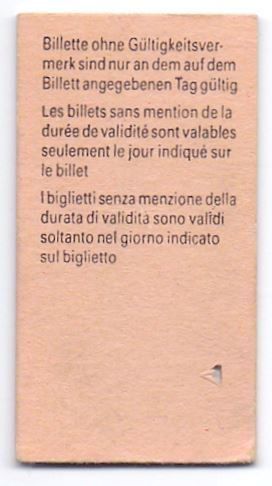 Biglietti: Billette Landquart - Sargans – Usato da Langenthal venduto da Sammlungs_aus 1