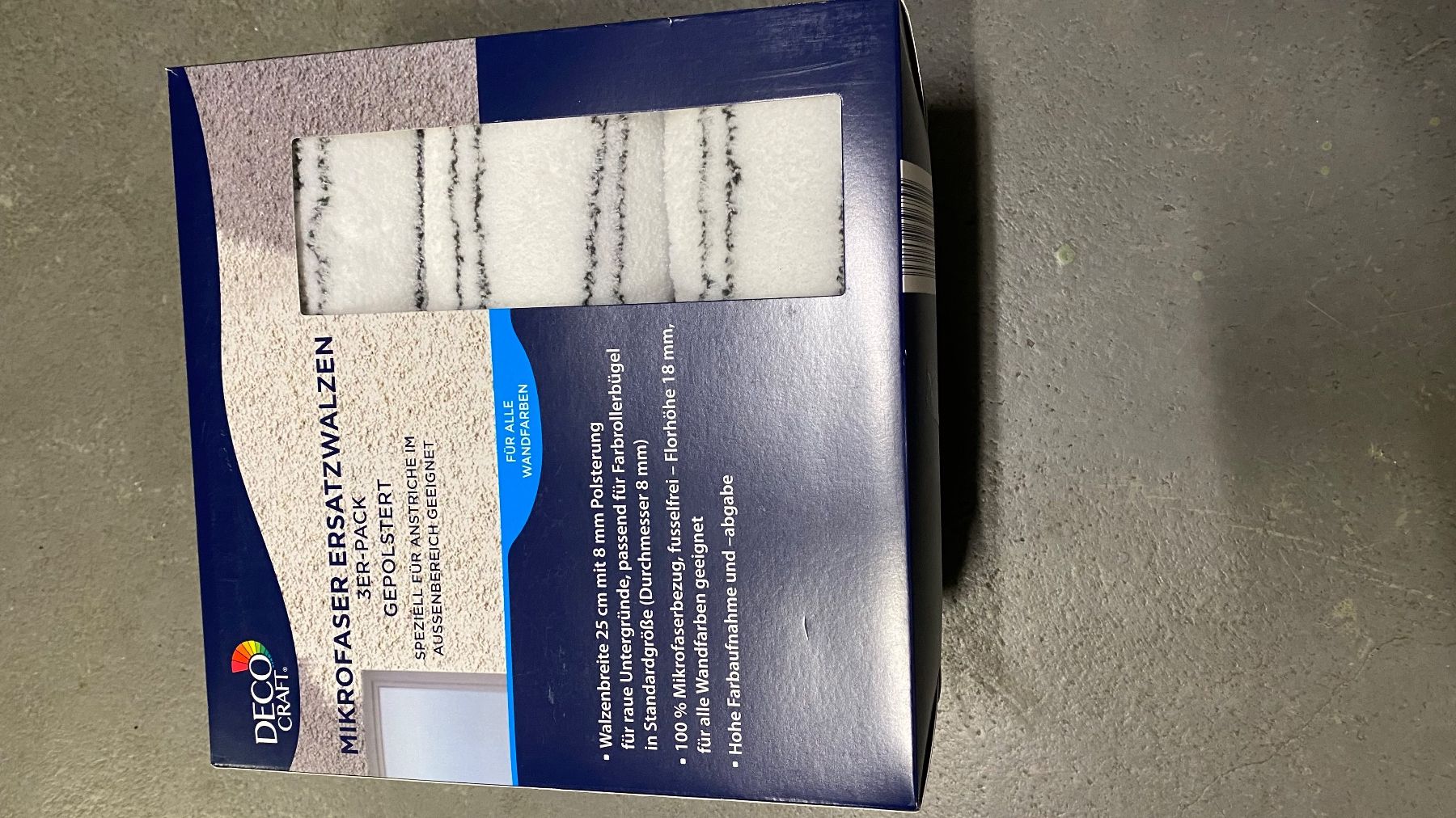 Altro per stoccaggio & trasporto: 3 Stk. Mikrofaser Ersatzroller – Nuovo e nell'imballaggio originale da Oberriet SG venduto da shanis