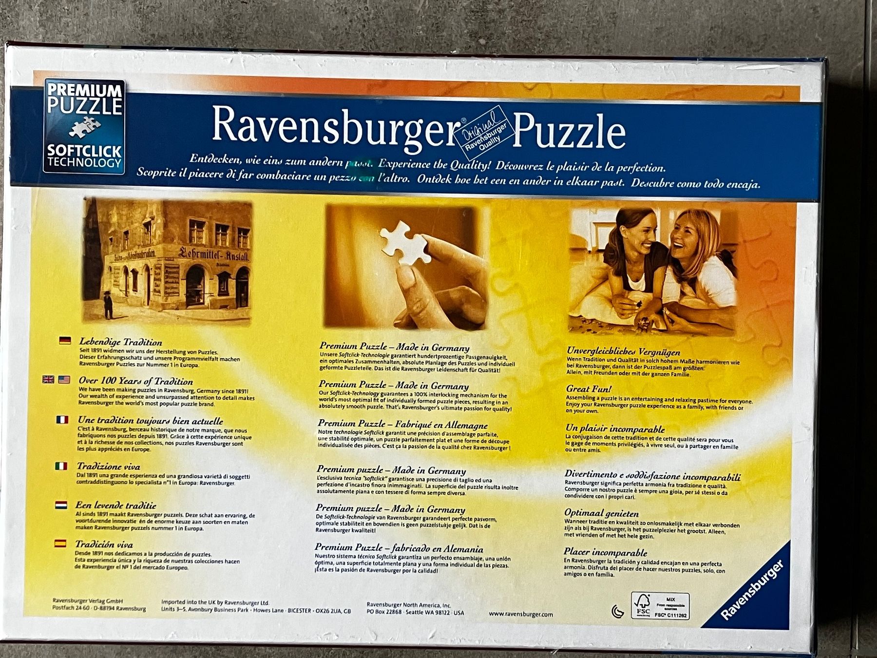 Ravensburger Puzzle: Puzzle Harry Potter 1000 Teile – Nuovo e nell'imballaggio originale da Sugiez venduto da kat_w76z 1