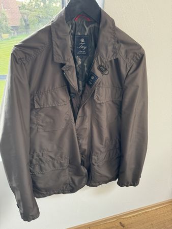 Fay Fieldjacket, grün, innen Camouflage, L