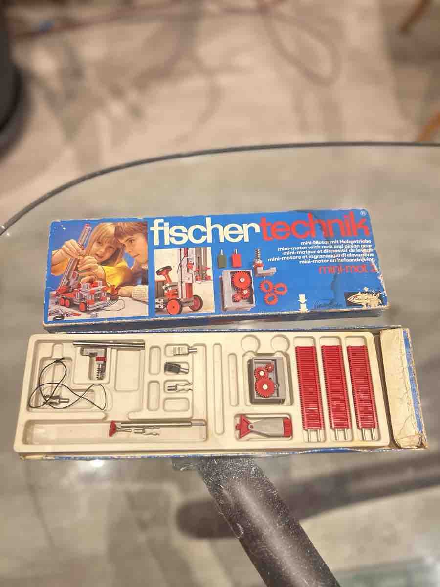 Fischer Kit di costruzioni: Fischertechnik Mini-Motor Mini-Mot 2 Vintage – Usato da Rüdlingen venduto da Charlesboeni
