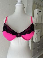 BH Pink Schwarz Spitze Gr 85CZ neu