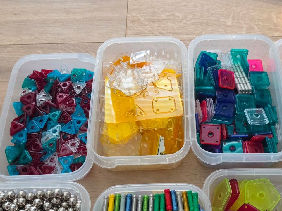 Geomag Giocattoli: Grosse, eimaliges Geomag Set – Usato da Unterägeri venduto da Kreisch24 4