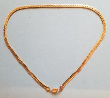Schöne Goldkette 585, 21.6 Gramm, 54cm lang, Panzerkette