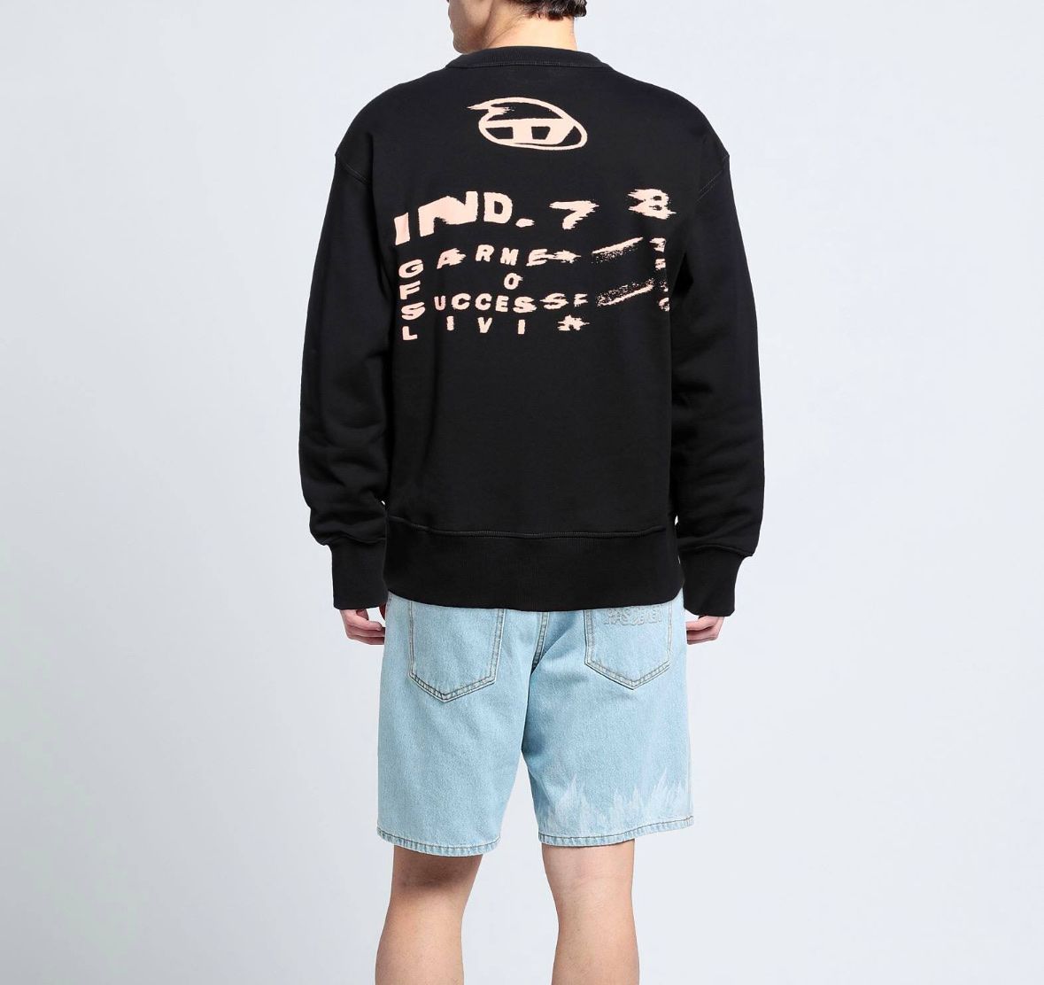 Diesel Maglioni & Felpe: Diesel - Oversized Sweater schwarz – Usato da Chur venduto da dajan.17 5