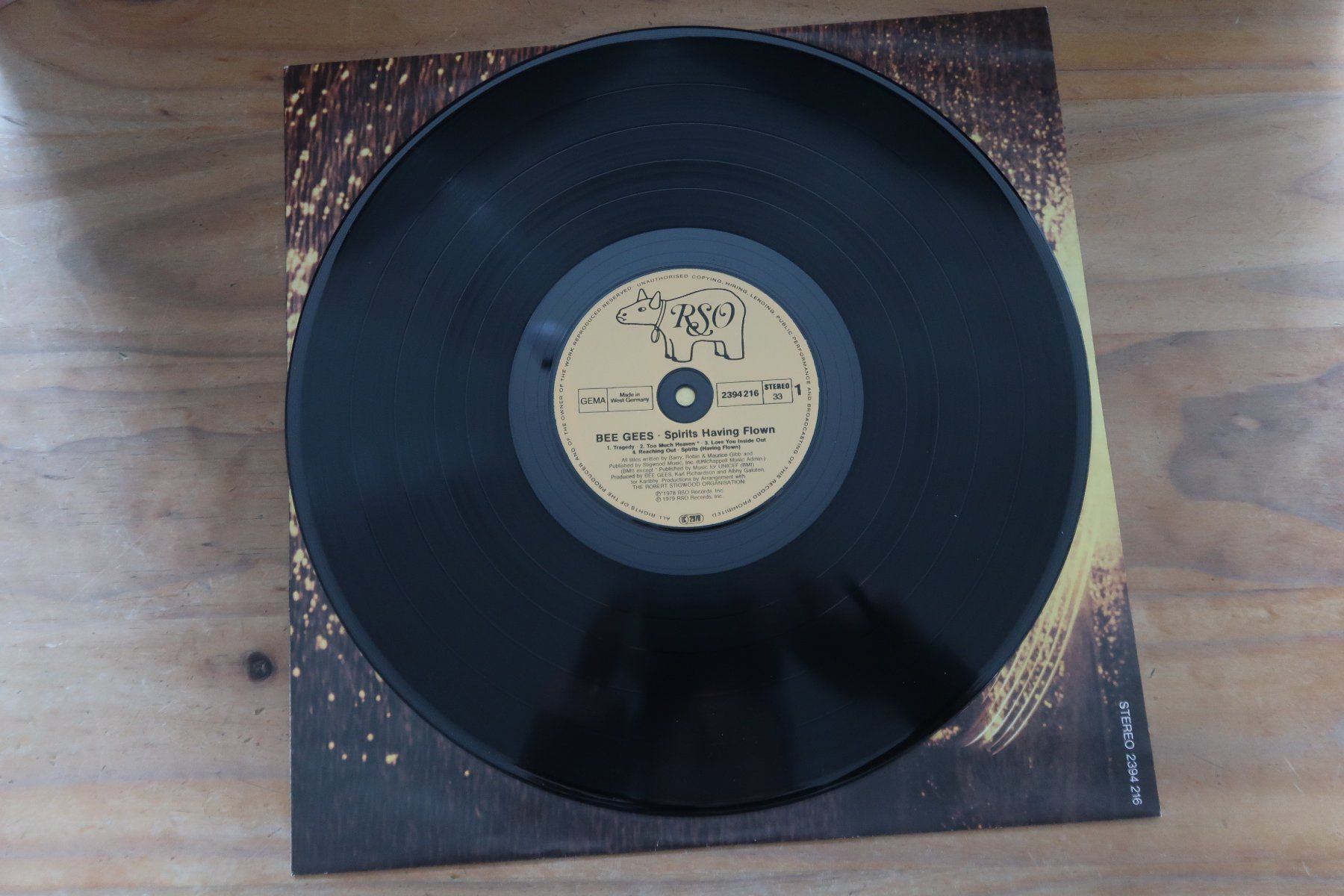 Schallplatten: BEE GEES - SPIRITS HAVING FLOWN - VINYL LP – Gebraucht aus Basel von Patiscat 3