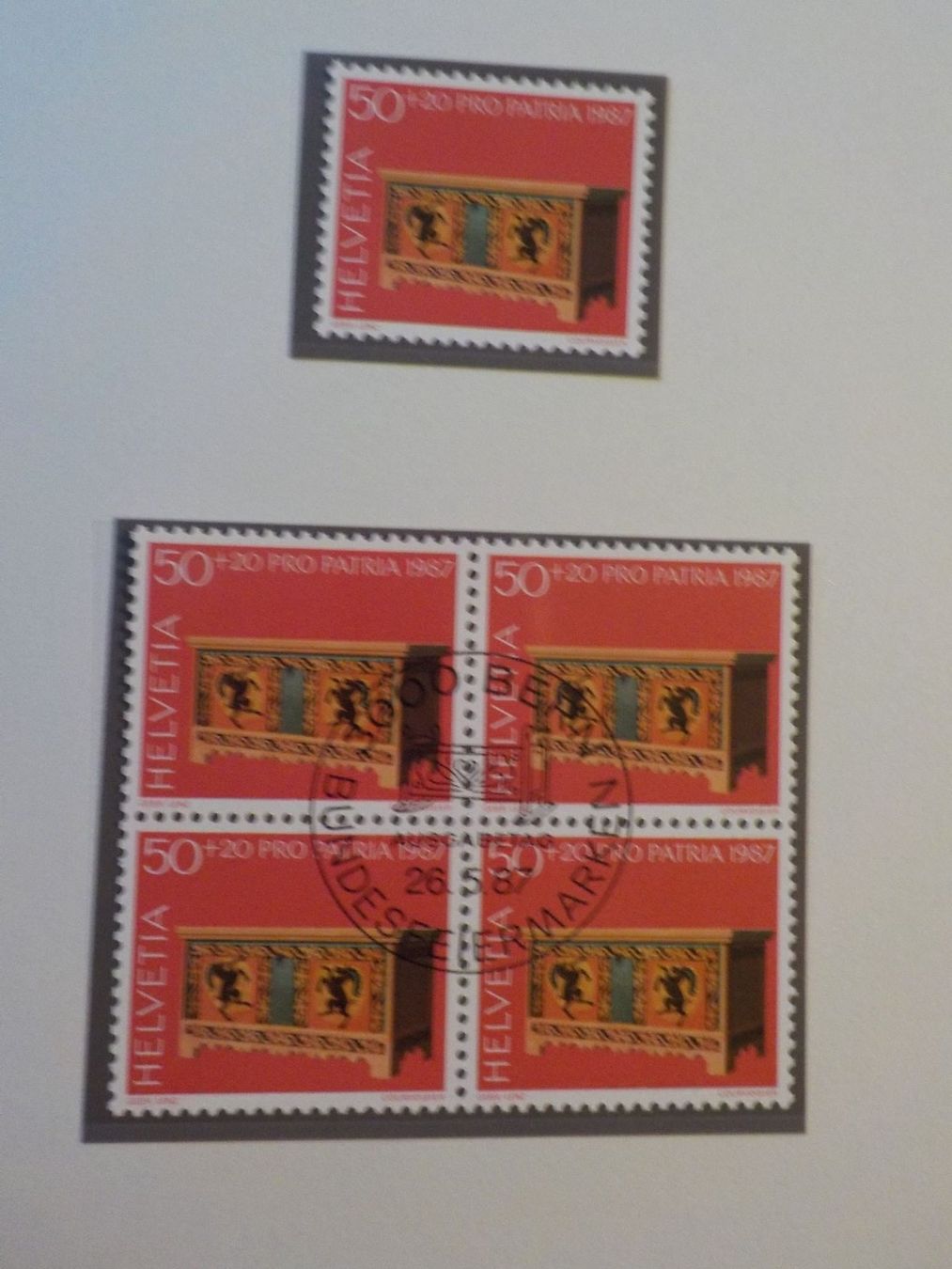 Tutti i francobolli: 1987, Pro Patria, Buch – Nuovo (secondo la descrizione) da Muri b. Bern venduto da Ricardoverkauf 1