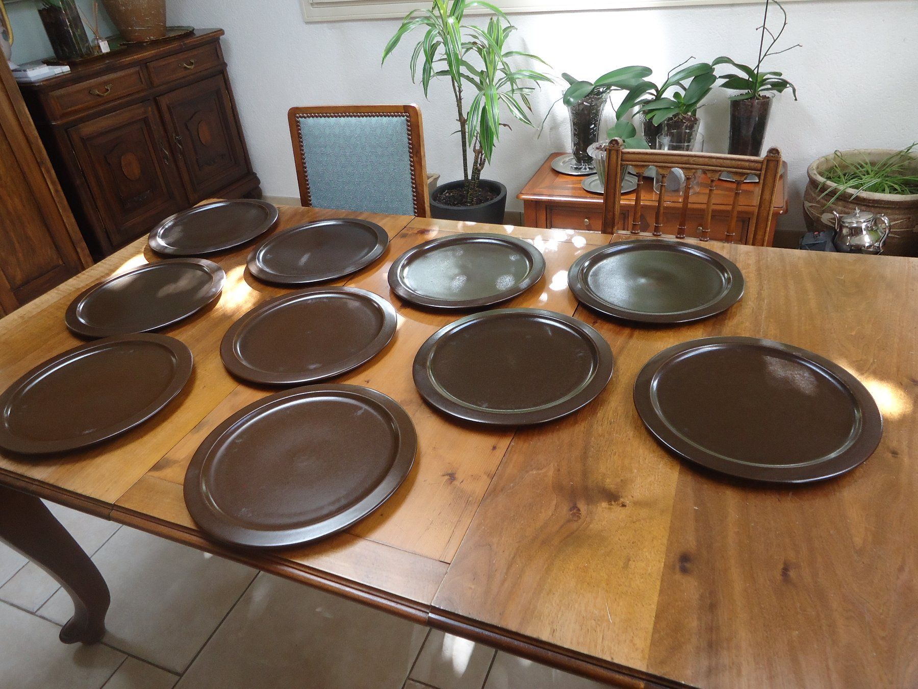 Rosenthal Teller: Assiettes de présentation Rosenthal - 10 X – Gebraucht aus Vessy von mafabe