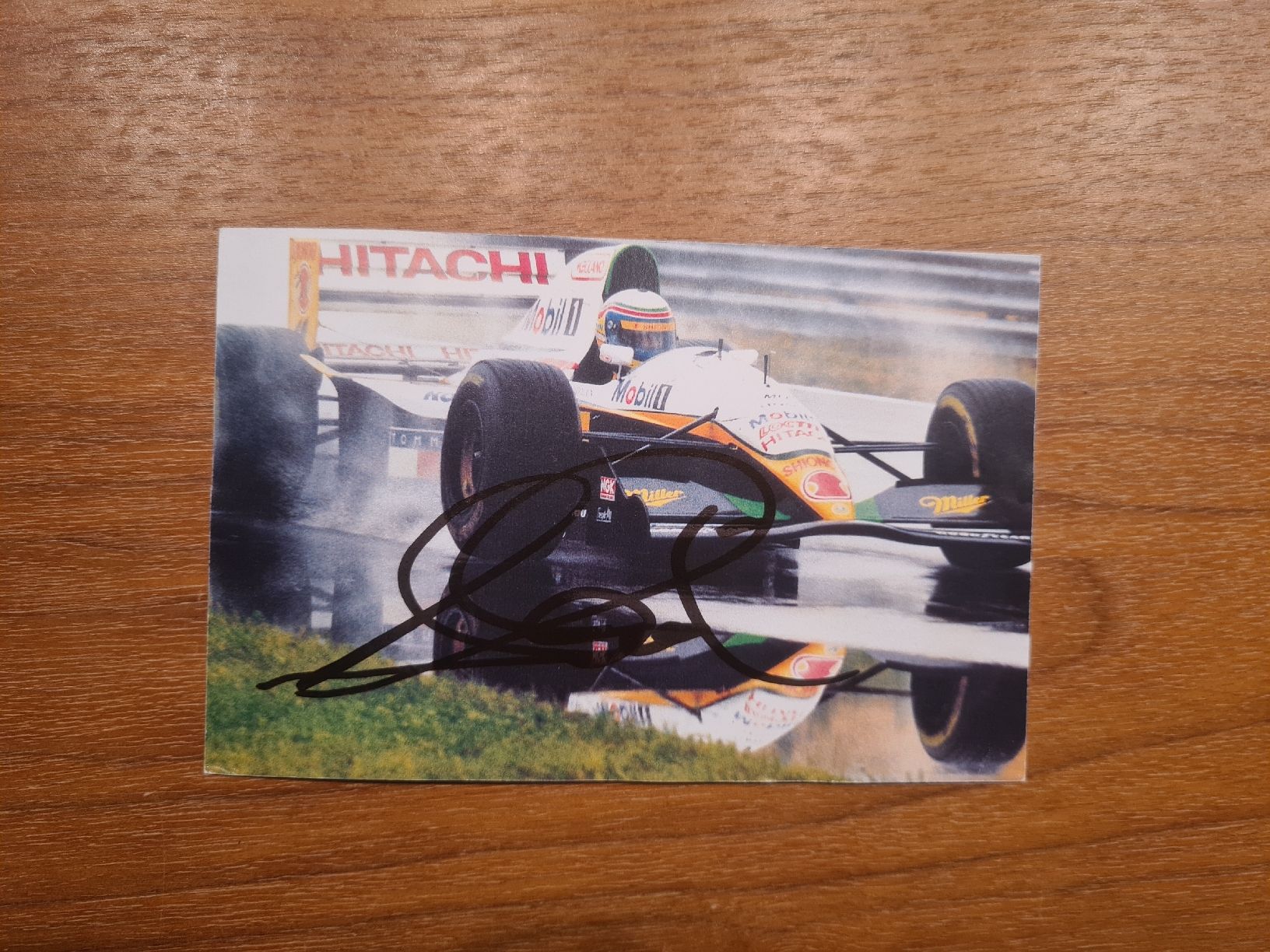 Autografi: Original Autogramm Alessandro Zanardi Formel 1 Saison 1994 – Nuovo (secondo la descrizione) da Bern venduto da ocraM82