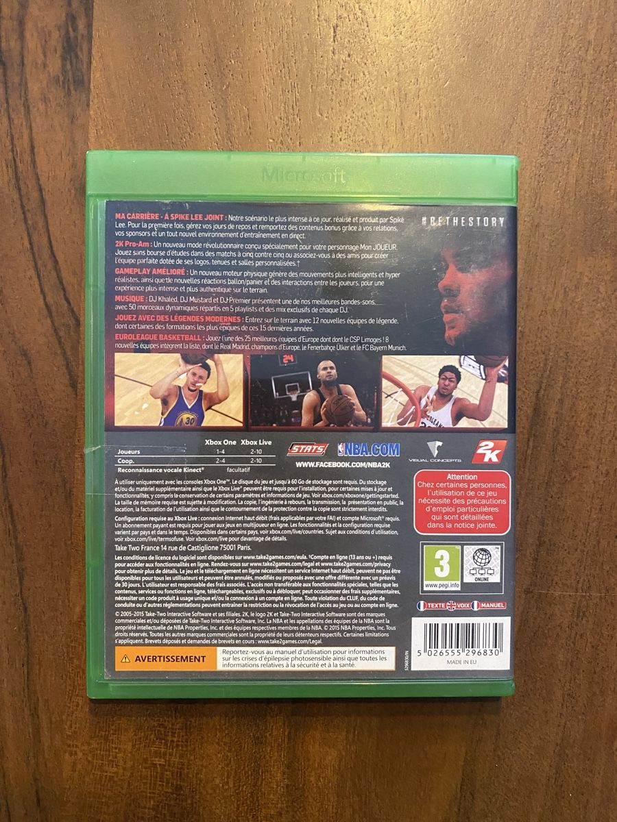 Microsoft Giochi: NBA 2K16 für Xbox One – Usato da Thunstetten venduto da Virus_33 2