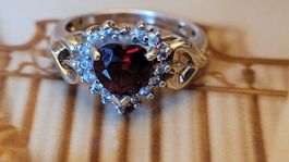 Amazing Vintage Precious Juwelen 8Karat Gelbgold Mit Granate