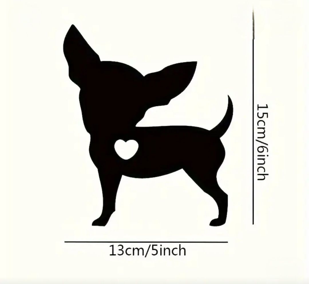 Sticker: Schöne Chihuahua Autoaufkleber – Nuovo e nell'imballaggio originale da Wiedlisbach venduto da anbo47 1
