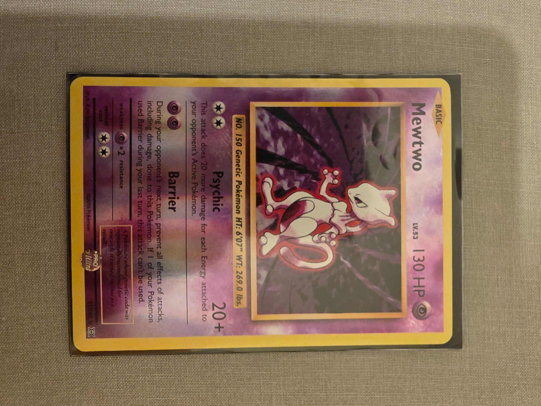 Pokémon Carte collezionabili: Pokemon Mewtwo olografico – Usato da S. Pietro venduto da gio_7kyb
