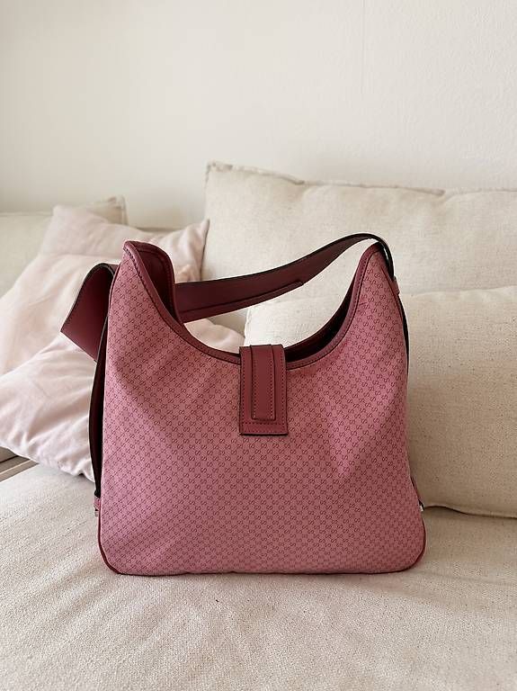 Gucci Borse: Gucci Jackie Rosa Pink Monogram – Usato da Zürich venduto da charnie 1