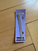 CLAIRE'S - Strass Choker Halskette silbern