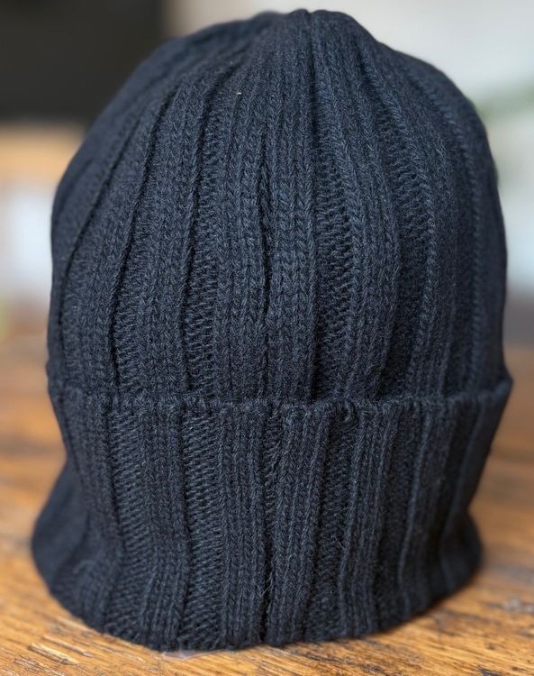 Bonnet Femme Talia Benson En Laine Noire - Taille Unique - Neuf