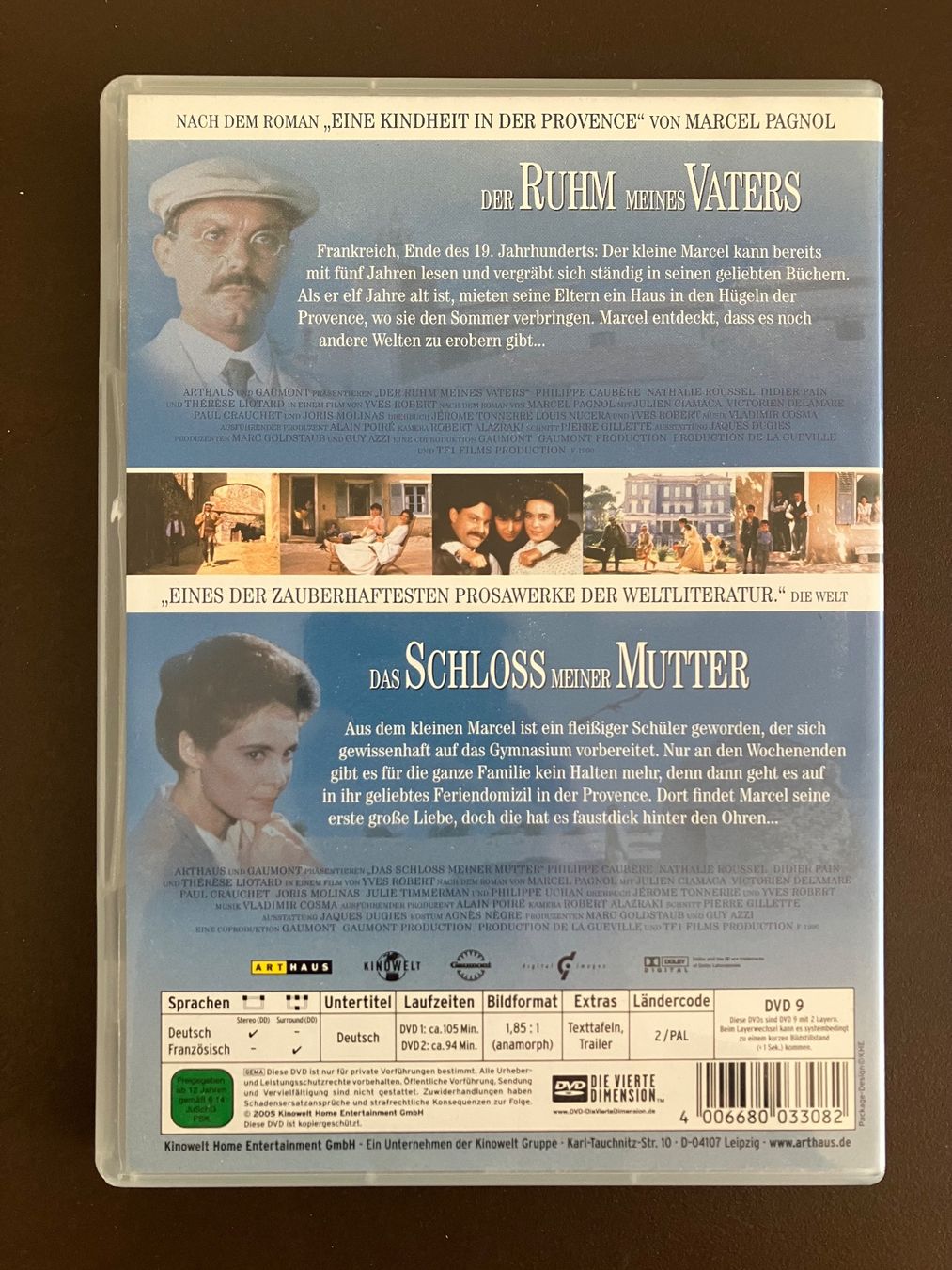 Tutti i DVDs: 2 DVD Yves Robert Provence - Arthaus – Usato da Menziken venduto da timbuktu1001 1