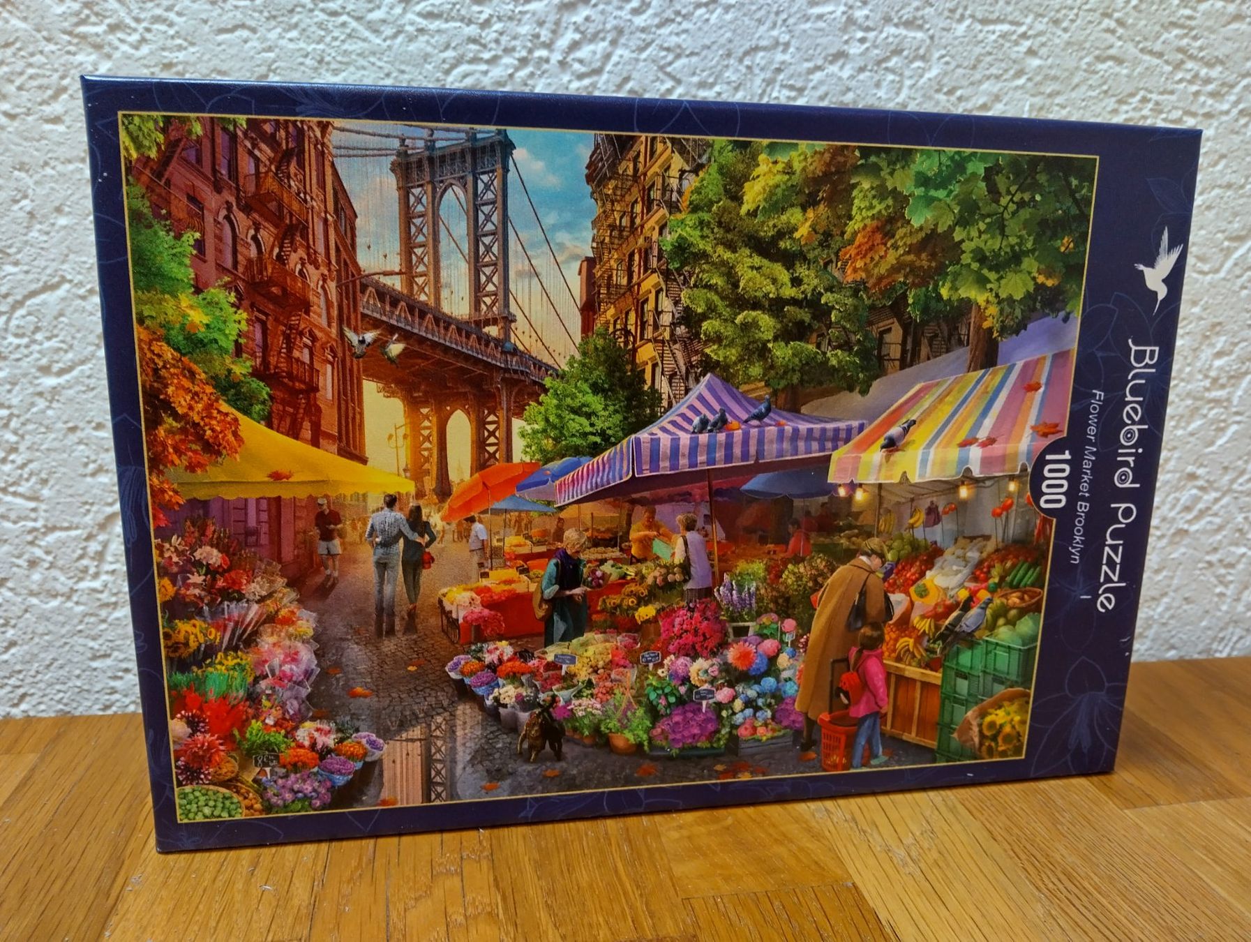 Puzzle: 1000er Puzzle, Bluebird, Blumenmarkt Brooklyn – Nuovo (secondo la descrizione) da Full-Reuenthal venduto da Ilor0309