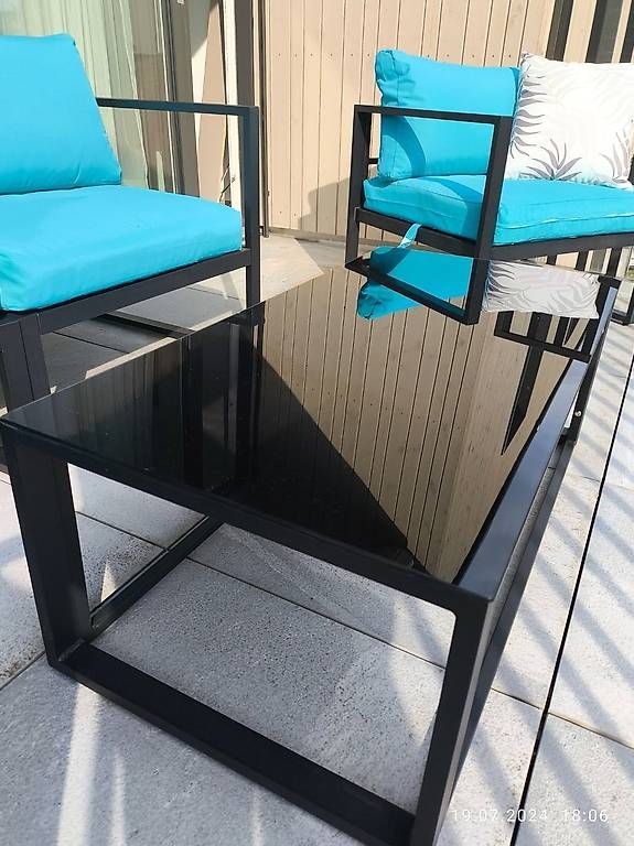 Set di tavolo e panche: Gartenmöbelset - Garden furniture set – Usato da Hirzel venduto da Margarita_HandMade 4
