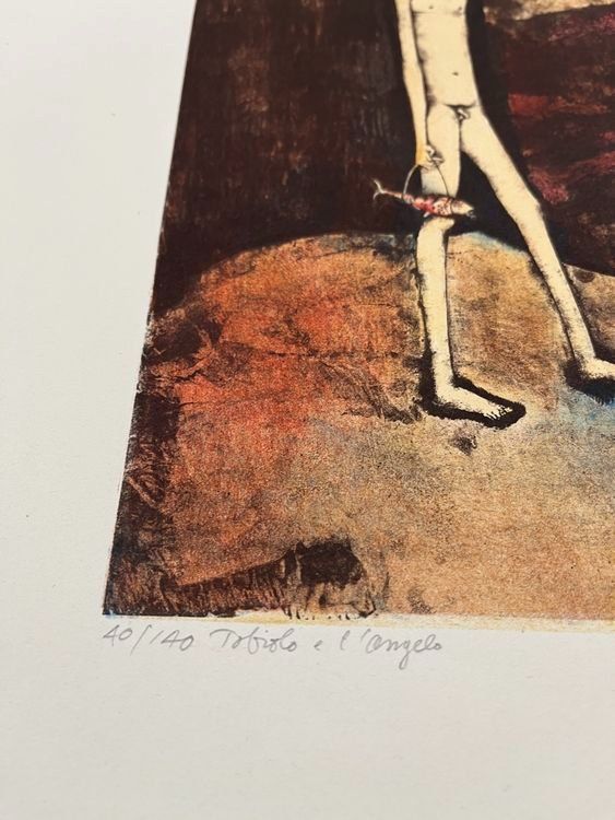 Grafica & Litografie: MICHELE MAINOLI LITHOGRAPHIE SIGNIERT NUMMERIERT – Usato da Gersau venduto da grafik-kunst 3