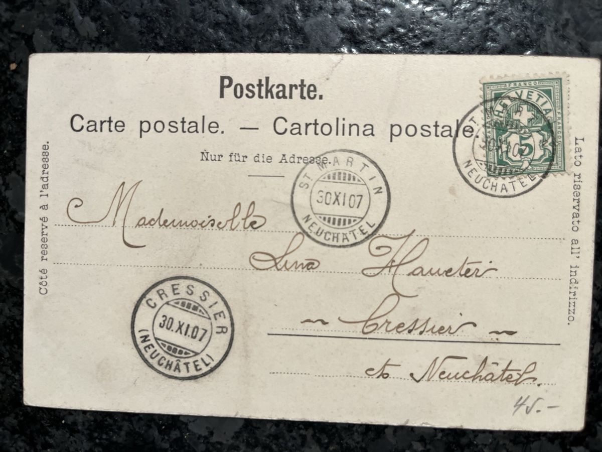 Cartes postales: Carte postale  – D'occasion à Cernier par Psidium58 1