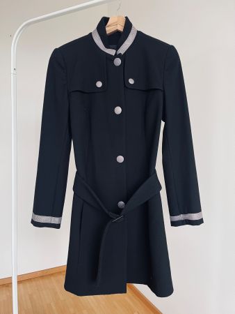 Manteau BELFE noir élégant, taille L, occasion