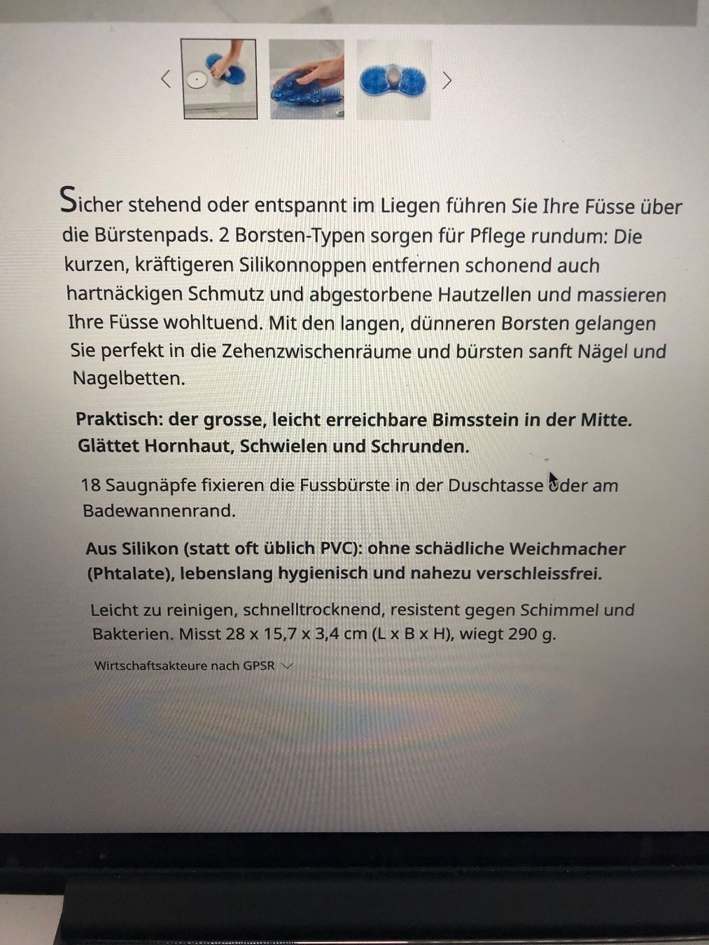 Pediküre: Fusspflege – Gebraucht aus Arlesheim von leyRum4.5 3