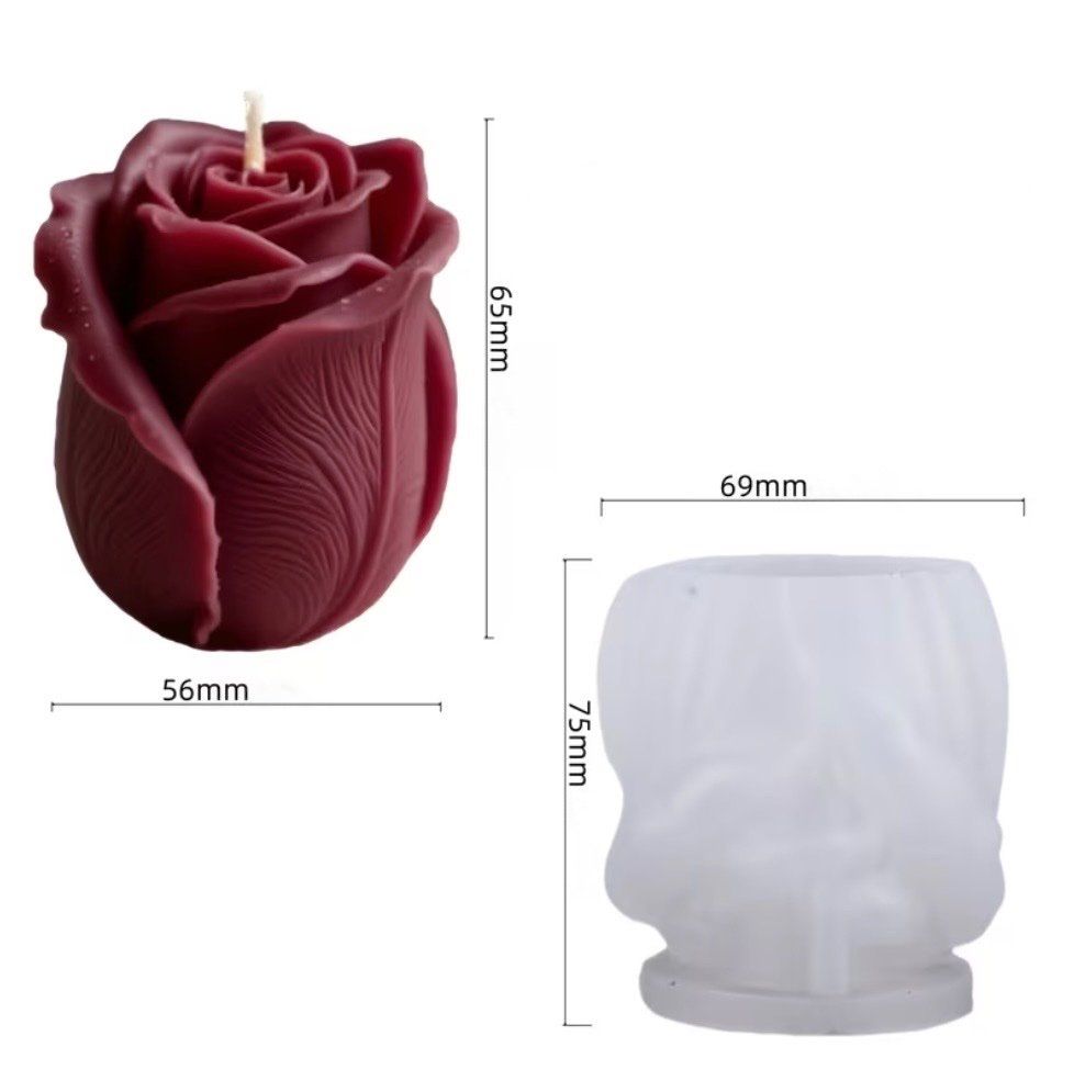 Teglie da forno: Giessform Silikonform Rose 6.5 cm – Nuovo e nell'imballaggio originale da Kaltbrunn venduto da schere-stein-papier