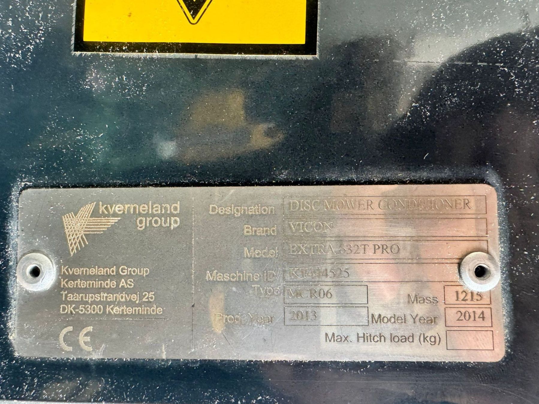 Vicon Alle Maschinen: VICON Heck-Scheibenmähwerk EXTRA 632T Pro – Gebraucht aus Oberriet SG von Bergler79 2