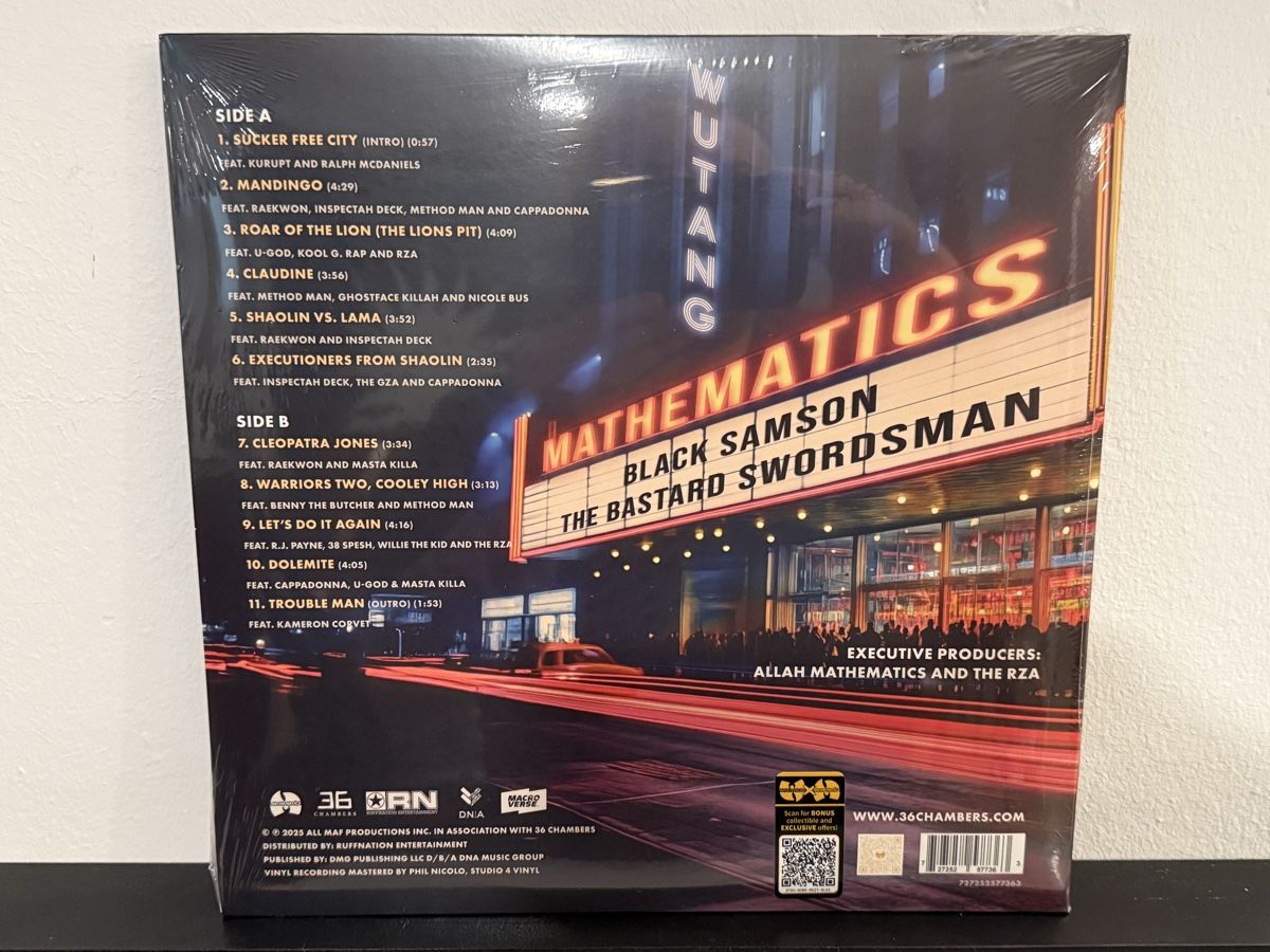 Vinyles: Mathematics Black Samson / new – Neuf avec emballage d'origine à Delémont par Studio_du_soleil 1