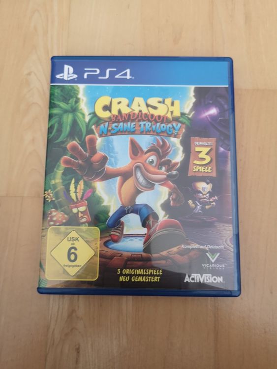 CRASH BANDICOOT N Sane Trilogy PS4 FR TBE EUR 13,95 - FR