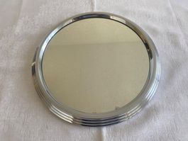 kleines Art-deco Spiegel-Serviertablett (ø: 27 cm)