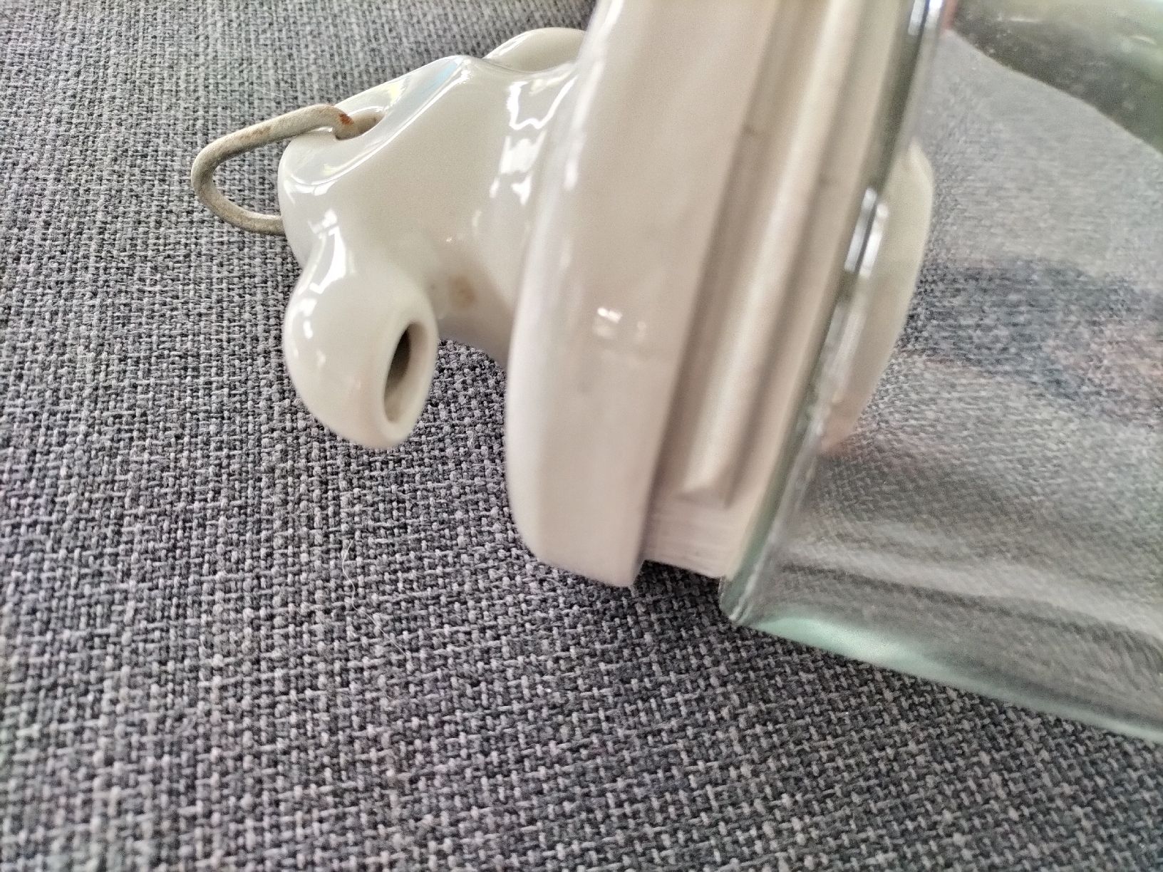 Lampade: antike Glaskolbenlampe, Hängelampe – Nuovo (secondo la descrizione) da Innerberg venduto da simon30432 3
