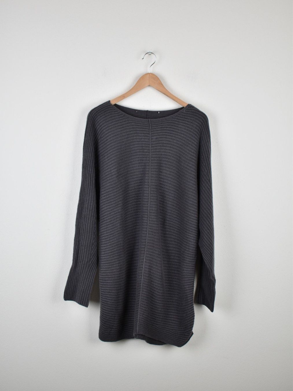 Maglioni & Felpe: Iris von Arnim Longpullover, 100% Kaschmir, Gr.S, grau – Usato da Nürensdorf venduto da 2ND_STORY