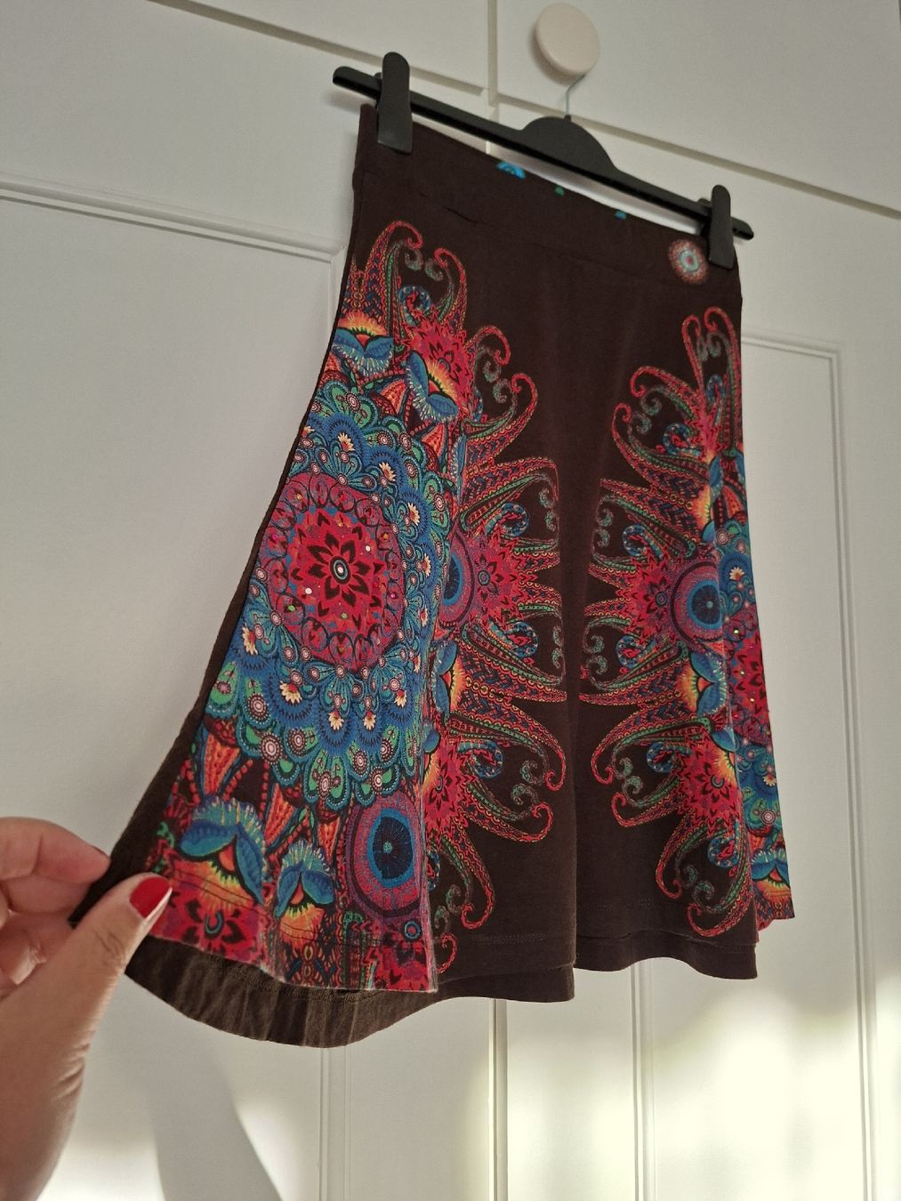 Desigual Jupes: Jupe Desigual évasée imprimé bohème – D'occasion à Lutry par Sim_Sta 1