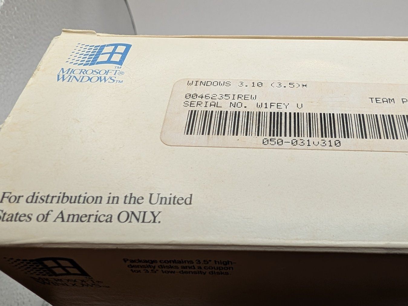 Microsoft Software: Microsoft Windows 3.1 (1992) - Microsoft - BigBox PC – Usato da Bad Ragaz venduto da MR_BR 5