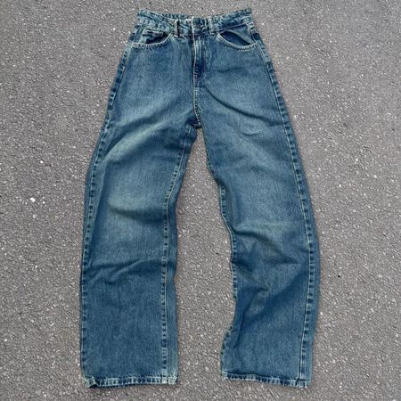 STR Loose Fit Jeans Women Blue