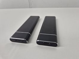 2 schnelle Flash Laufwerke mit je 64 GB