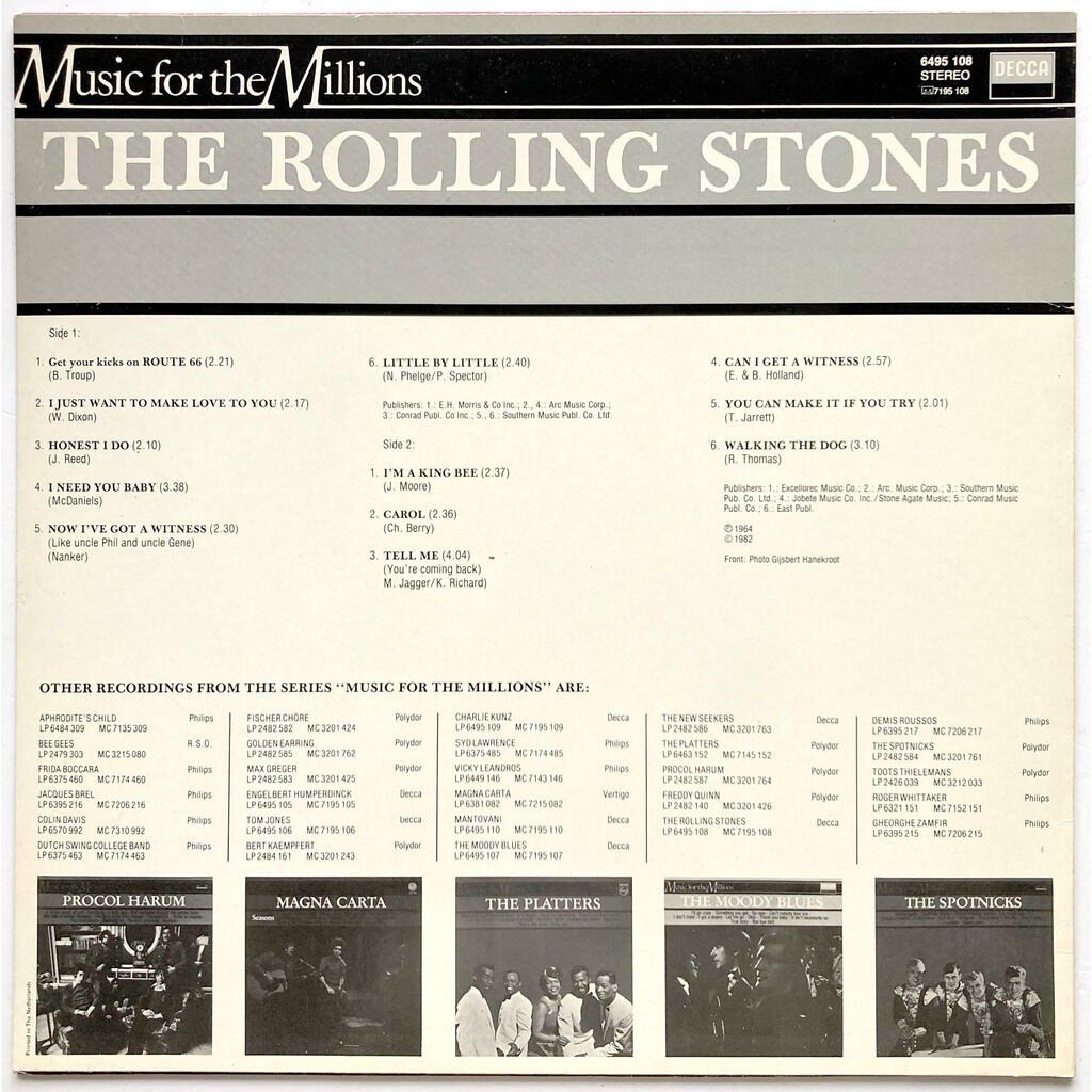 Dischi in vinile: ROLLING STONES - S/T – Usato da Bottens venduto da hotter-than-hell 1