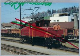 Spiez Bahnhof. BLS Ee 3/3 Lisi. Foto.