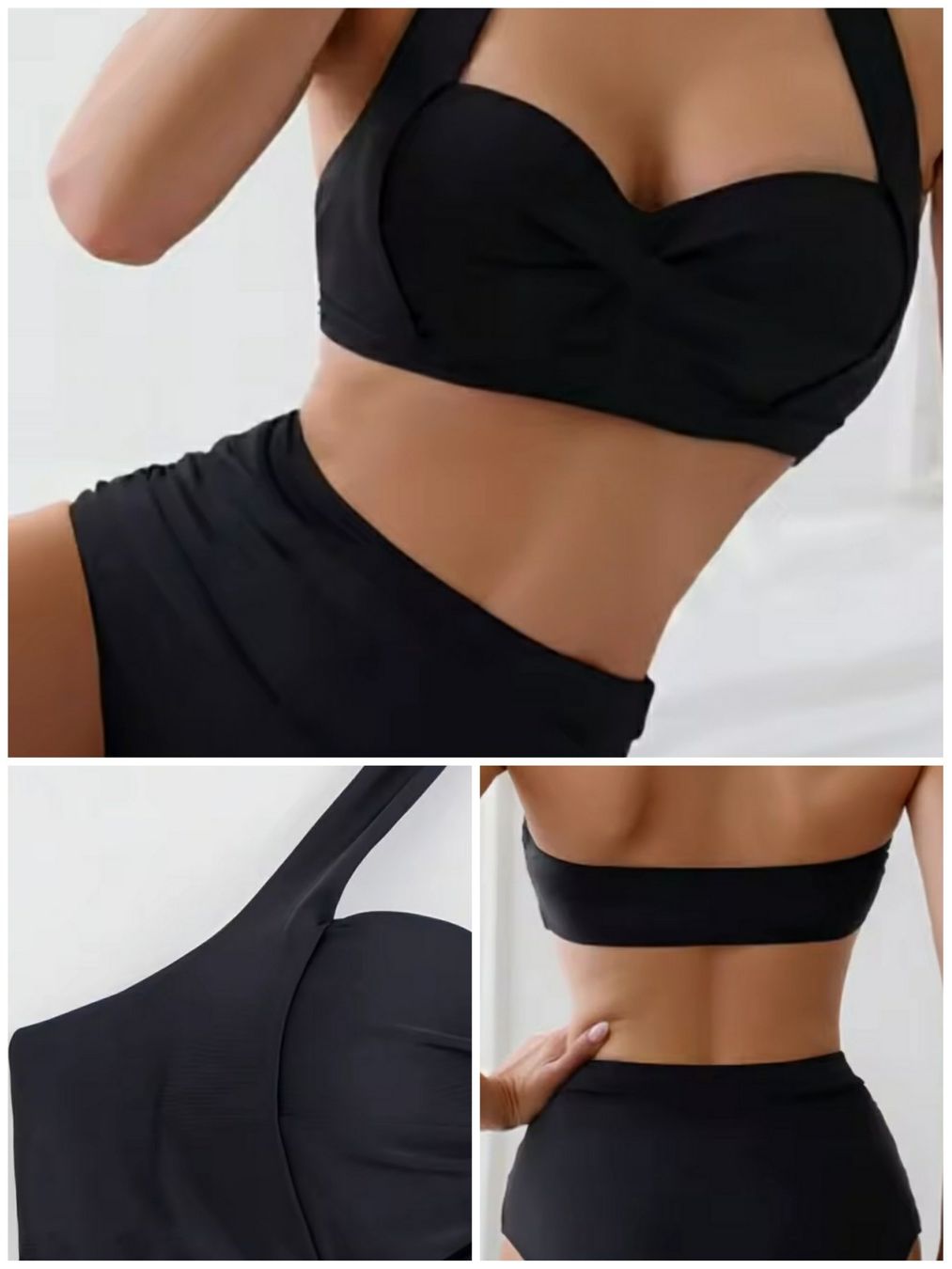 Costumi da bagno & Bikini: Neuer schwarzer Bikini L – Nuovo e nell'imballaggio originale da Wohlenschwil venduto da juliavst
