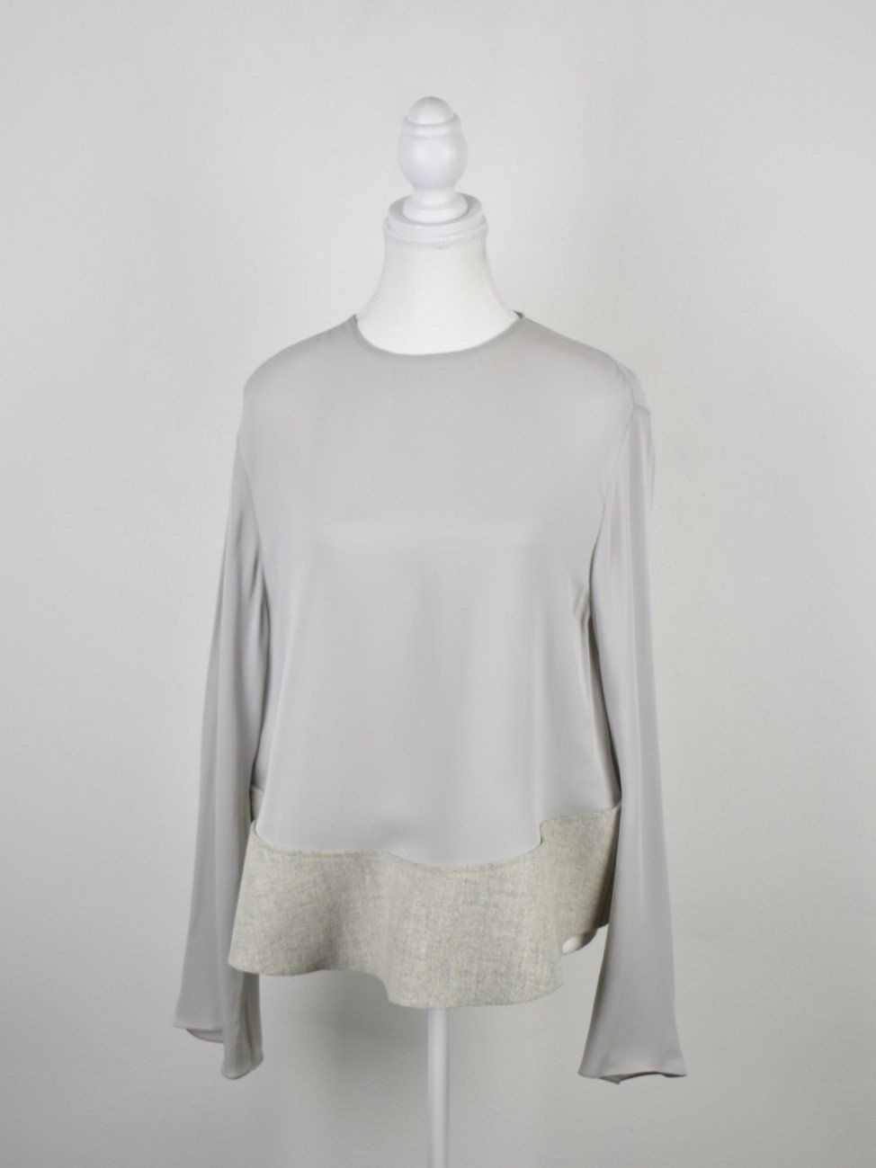 Camicette: JOSEPH Seidenbluse, grau, Gr.38 – Nuovo (secondo la descrizione) da Nürensdorf venduto da 2ND_STORY 1