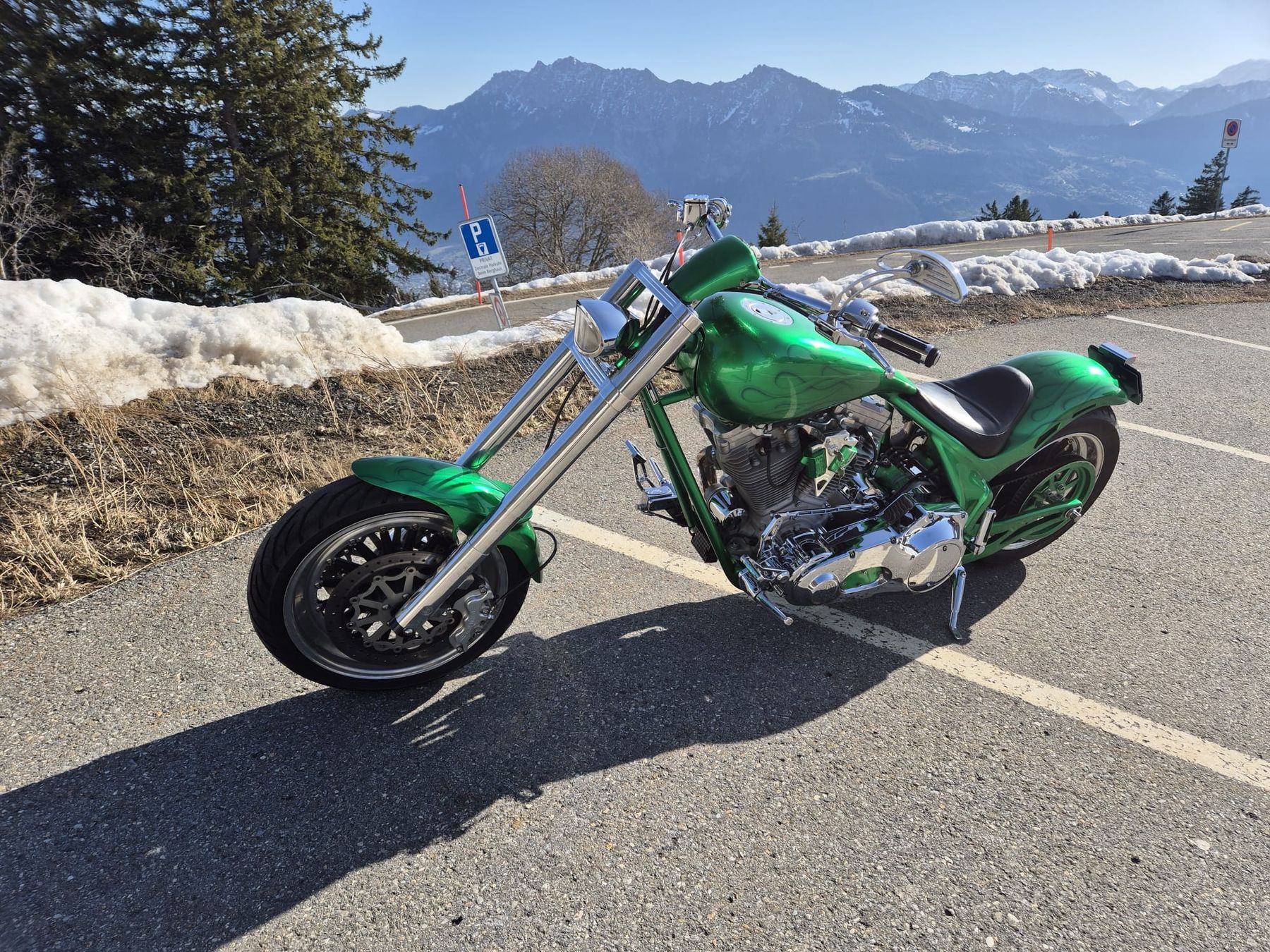 Chopper: Harley-Davidson Swissperformance Burnout – Usato da Grabs venduto da SOB96 3