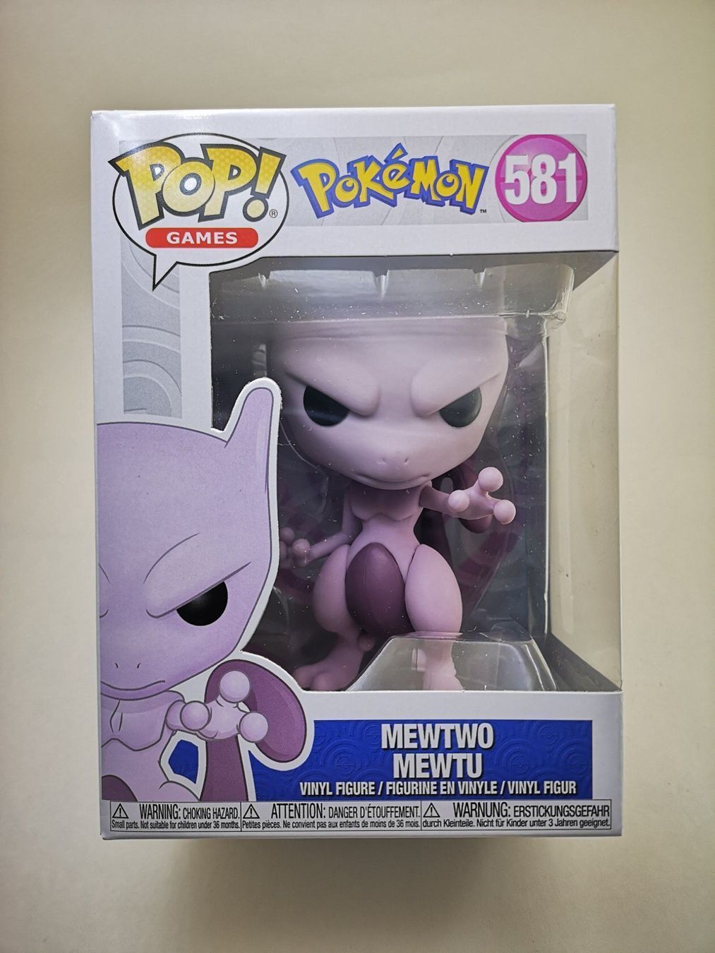 Funko Statuette: Funko Pop Mewtwo #581 – Nuovo e nell'imballaggio originale da Riehen venduto da _TheCollectorShop_