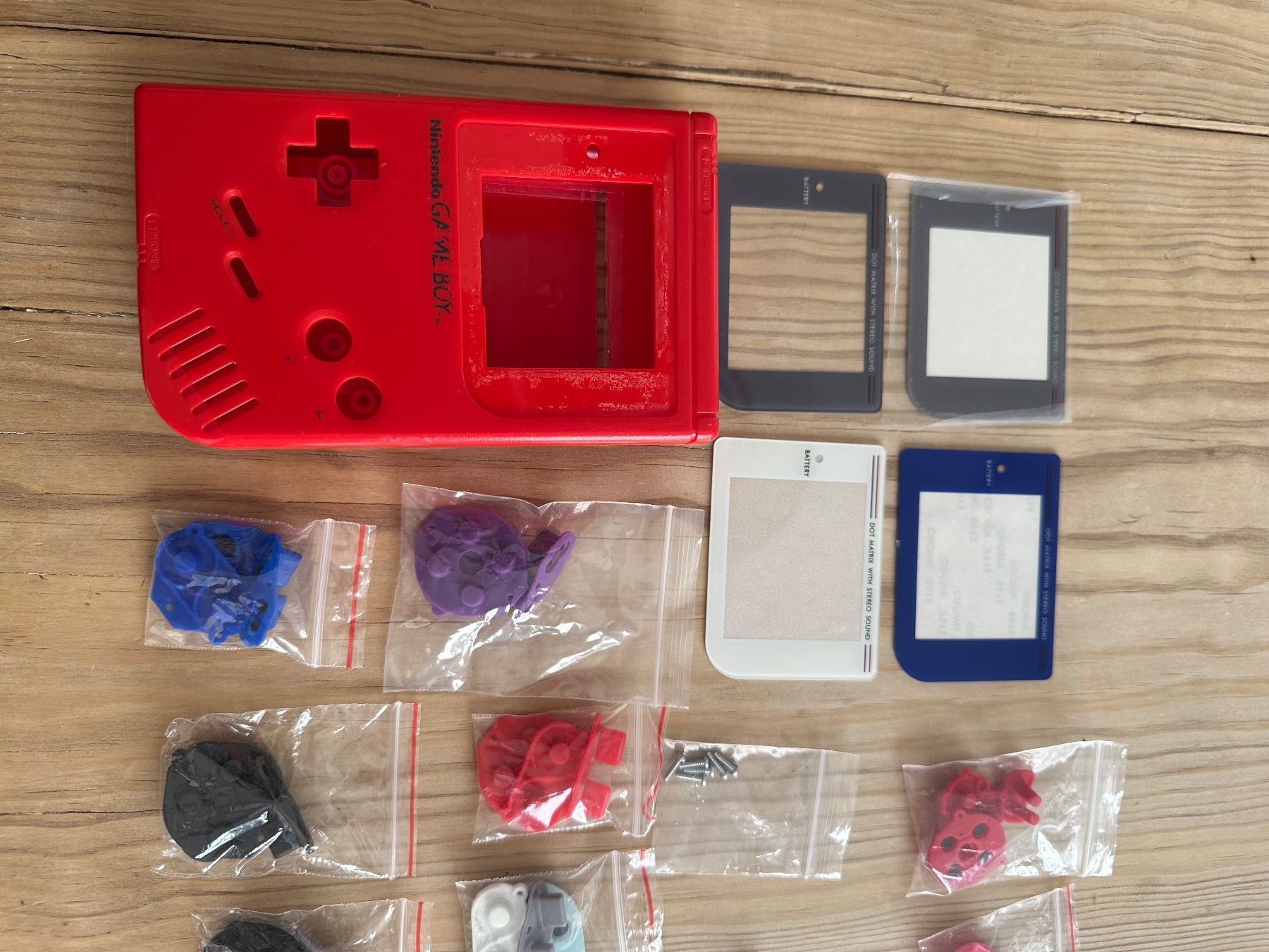 Nintendo Console: Gameboy DMG bundle GBA buttons, screen case... read the info – Usato da Lugano venduto da Mat_0_taM 1